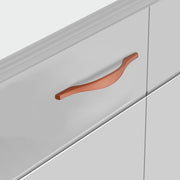Plantex Cabinet Handle/128mm Handle for Drawer/Wardrobe/Kitchen Handle/Pull-Push Handle for Home/Office - Pack of 4 (Rose Gold)