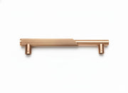 Plantex Main Door Handle/Stainless Steel & Aluminium Door Handle/600mm Pull-Push Handle for Home/Office/Hotel - Pack of 1 (DTMD-409, Rose Gold)