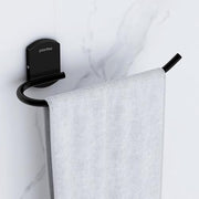 Plantex 304 Steinless Steel Towel Hanger for Wash Basin/Towel Holder/Towel Ring for Wash Basin/Bathroom Accessories (Black) Parv