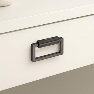 Plantex Rajwadi Drawer Kadi/Drawer Handle/Kadi for Drawers/Pull-Push Kadi for Home/Office Cabinet - Pack of 1 (Satin Black)