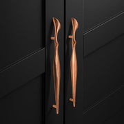 Plantex Cabinet Handle/Kitchen Cabinet Door Handle/Wardrobe/160 mm Cupboard Handle/Door Pull-Push Handle for Home/Office - Pack of 2 (Rose Gold)