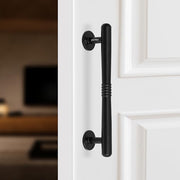 Plantex 8 Inch Main Door Handle/Stainless Steel Pull-Push Handle for Main Door/3 Years Warranty Pack of 1 (S-142, Black)