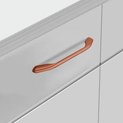 Plantex Cabinet Handle/160mm Handle for Drawer/Wardrobe/Kitchen Handle/Pull-Push Handle for Home/Office - Pack of 3 (Rose Gold)