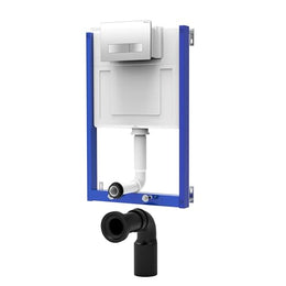 Plantex Concealed Flush for Toilet/8 LTR Water Capacity Flushing Cistern with Half Frame/Slim and Stylish Tank with Flush Plate/Concealed Cistern (Pack of 1)