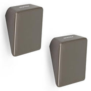 Plantex Knobs for Drawers/Square Drawer Knobs for Cabinets/Pull-Push Knobs for Kitchen/Bedroom Drawer - Pack of 2 (SH-331, Satin Black)