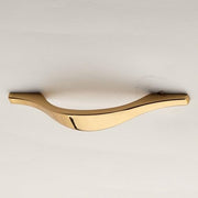 Plantex Cabinet Handle/96mm Handle for Drawer/Wardrobe/Kitchen Handle/Pull-Push Handle for Home/Office - Pack of 4 (Gold)