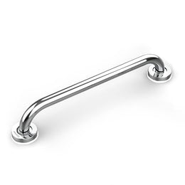 Plantex 18 Inch Stainless Steel Grab Bar for Toilet/Safety Support for Senior Citizens/Secure Bathroom Handrail/Bathroom Accessories (Chrome)