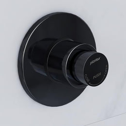 Plantex Pure Brass 40mm Thread Diameter Metropole Flush Valve for Toilet/Toilet Flush/Flush Valve for Urinal Commercial and Residential Use -(ALD-1302-Black)