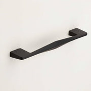 Plantex Cabinet Handle/96mm Handle for Drawer/Wardrobe/Kitchen Handle/Pull-Push Handle for Home/Office - Pack of 4 (Black)