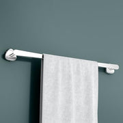 Plantex  J4 Stainless Steel Towel Holder in Bathroom/Cloth Hanger for Bathroom/24 Inch Single Towel Rod/Bathroom Accessories (Chrome Finish) Angel