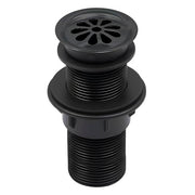 Plantex Brass with Nylon 6 inch Full Thread Waste Coupling for Wash Basin/Coupling for Sink - Pack of 1 (BH-1116, Black)