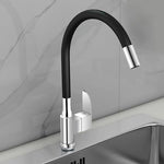 Plantex Pure Brass Flexible Tap for Kitchen Sink with Brass Wall Flange and Teflon Tape/360° Rotating Sink Tap for Kitchen Basin with Water Saving Aerator - (Epic, 6325)