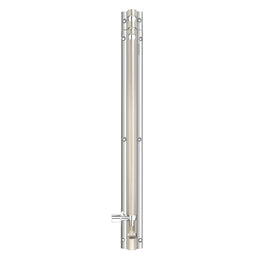 Plantex Heavy Duty 12-inch Joint-Less Tower Bolt for Wooden and PVC Doors for Home Main Door/Bathroom/Windows/Wardrobe - Pack of 1 (703, Silver and Chrome)