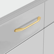 Plantex Cabinet Handle/288mm Handle for Wardrobe/Kitchen Handle/Pull-Push Handle for Home/Office - Pack of 3 (Gold)