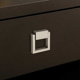 Plantex Drawer Kadi/2 Inch Chest Handle for Drawer/Square Cabinet Kadi/Pull-Push Small Kadi for Home/Office Drawer - Pack of 1 (SH-358, Satin White)