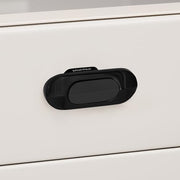 Plantex Knobs for Drawer/Drawer Knobs/Oval Knob for Cabinets/Drawer Handle/Pull-Push Knob for Kitchen/Bedroom Drawers - Pack of 1 (SH-432, DC-Black & Z-Black)
