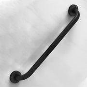 Plantex 24 Inch Stainless Steel Grab Bar for Toilet/Safety Support for Senior Citizens/Secure Bathroom Handrail/Bathroom Accessories (Black)