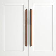 Plantex Cabinet Handle/Kitchen Cabinet Door Handle/Wardrobe/288 mm Cupboard Handle/Door Pull-Push Handle for Home/Office - Pack of 2 (Rose Gold)