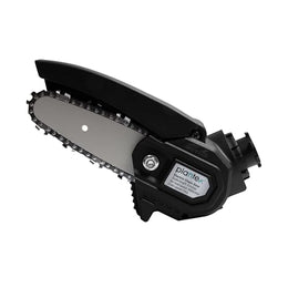 Plantex Electric Chainsaw/4-Inch Cordless Chain Saw with 4000RPM Load Speed/7m/s Chain Speed/Lightweight Handheld Pruning Saw for Wood Cutting - Black (Mainframe, Battery & Charger Not Included)