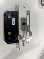 Plantex Mortise Door Lock Set with Brass Cylinder & Keys/Heavy-Duty Main Door Lock Body - Pack of 1 (Satin)