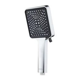 Plantex ABS Square Hand Shower for Bathroom/Hand Shower Without Hose Pipe for Home/Hotel-(643-Chrome)