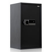 Plantex 106 Litre Digital Safe Locker For Home/Safety Locker Box with Biometric Fingerprint,Touchscreen & Emergency Key/Perfect Security Solution for Valuables/2 Years Warranty By Plantex - Black