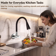Plantex Flexible Sink Cock for Kitchen/Sink Tap with Pull Down Sprayer
