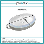 Plantex Ceramic Basin for Bathroom/Table Top Ceramic Basin/Washbasin for Bathroom - (NC-938)