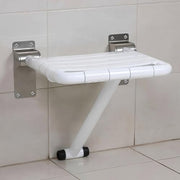 Plantex 304 Grade Stainless Steel and ABS Shower Seat for Bathroom/Shower Chair/Bathroom Chair for Senior Citizen/Foldable Shower Stool for Senior Citizens & Disabled - White