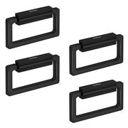 Plantex Rajwadi Drawer Kadi/Drawer Handle/Kadi for Drawers/Pull-Push Kadi for Home/Office Cabinet - Pack of 4 (SH-344, Z-Black)