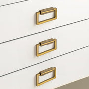 Plantex Rajwadi Drawer Kadi/Drawer Handle/Pull-Push Kadi for Home/Office Cabinet - Pack of 3 (SH-344, Gold)
