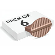 Plantex Knobs for Drawers/Drawer Knobs/Round Knob for Cabinets/Pull-Push Knob for Kitchen/Bedroom Drawer - Pack of 6 (Rose Gold)