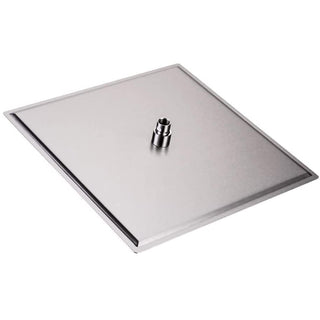 Plantex 304 Grade Stainless Steel Square Overhead Shower/Rain Shower Head For Bathroom - 16x16 Inches (Chrome Finish)