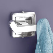 Plantex 304 Grade Stainless Steel Robe Hook/Hanger/Hook for Hanging Towel in Bathroom/Living Room - Decan (Chrome)