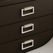 Plantex Rajwadi Drawer Kadi/Drawer Handle/Kadi for Drawers/Pull-Push Kadi for Home/Office Cabinet - Pack of 3 (Satin White)