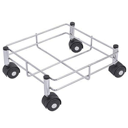 plantex Stainless Steel Standard Oil Container Trolley/Dabba Trolly - Easy to Move - Wheel Trolley