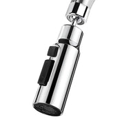 Plantex Tap Extension for Kitchen Sink/360Ãƒâ€šÃ‚Â° Swivel Kitchen Sink Faucet Aerator/Upto 70% Water Saving/3 Anti-Splash Modes Sprayer/Fits F22 and M24 mm Tap (XL-2047 Chrome)