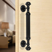 Plantex Heavy Duty Main Door Handle - 15-Inch Pull Push Handle for Home Decor - Pack of 1 (320-Black Finish) - 3 Years Warranty