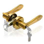 Plantex Premium Mortise Lock for Door/Door Lock for Home/Heavy Duty Main Door Lock with 3 Key - (Gold)