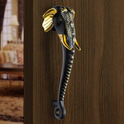 Plantex Heavy Duty Elephant Shape Handle for Main Door/Pull Push 11-Inches Main Door Handle for Home Decor/3 Years Warranty Pack of 1 (Brass Antique Finish)