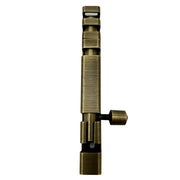 Plantex Stainless Steel Tower Bolt/Tower Bolt for Home,Offices Doors & Windows/4 Inch Tower Bolt for Main Door/Door Latch/Kundi/Door Latch for Windows - Pack of 4 (Brass Antique)