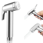 Plantex ABS Jet Spray Gun/Health Faucet for Toilet/Hand Spray for Bathroom/Toilet Jet Spray Gun- Pack of 1
 (Chrome)