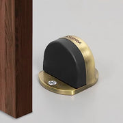 Plantex Premium Floor Mounted Door Buffer/Sound Dampening Rubber Buffer for Bed Room/Living Room/Kitchen/Bathroom Door/Stops for Door – (Brass Antique)