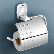 Plantex 304 Grade Stainless Steel Toilet Paper Roll Holder/Toilet Paper Holder in Bathroom/Kitchen/Bathroom Accessories Pack of 1, Cute (Chrome)