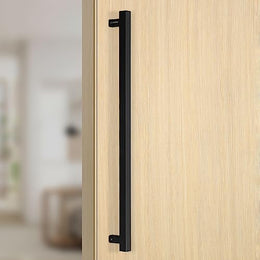 Plantex Heavy Duty Door Handle/24 inch Main Door Handle/Door Pull-Push Handle/Door & Home Decor- Pack of 1 (Black) - 3 Years Warranty