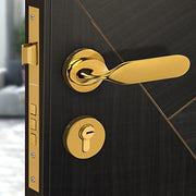 Plantex Triple Security Door Lock for Home/Main Door Lock Set with 3 Years of Warranty/Mortise Lock for Door with Brass Lock Body & Cylinder (7106-Gold)