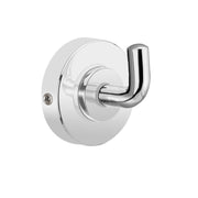 Plantex 304 Grade Stainless Steel Robe Hook/Cloth-Towel Hanger/Napkin Hanger/Bathroom Accessories - Daizy (Chrome)