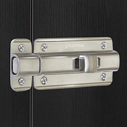 Plantex Premium Heavy Duty Door Stopper/Door Lock Latch for Home and Office Doors - Pack of 1 (Matt Finish)