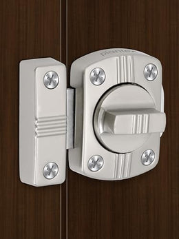 Plantex Baby Latch for Bathroom/Door Latch Lock for Bathroom/Door Stopper for Home//Door chitkani/Door Latches for Home/Office/Bedroom -Pack of 1 (Satin)