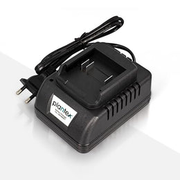 Plantex 21V Battery Charger/Charging Currant 2 Ampier/Power Charger (FA-1201600ST, Black)